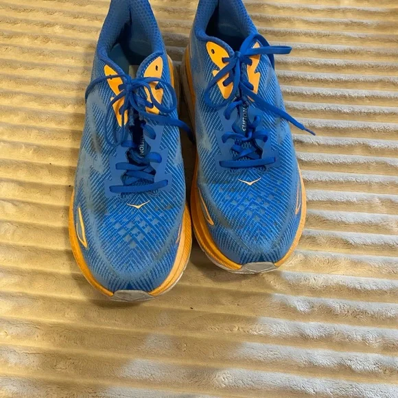 Hoka | Shoes | Hoka Vibrant Blue And Orange Mens Running  display picture 2